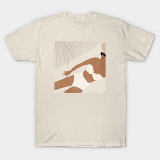 Girl on the beach T-Shirt